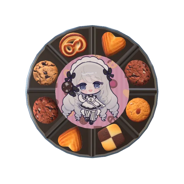 雪見おとのホワイトデークッキー『ホワイトデー対策会議、今年も一人です』