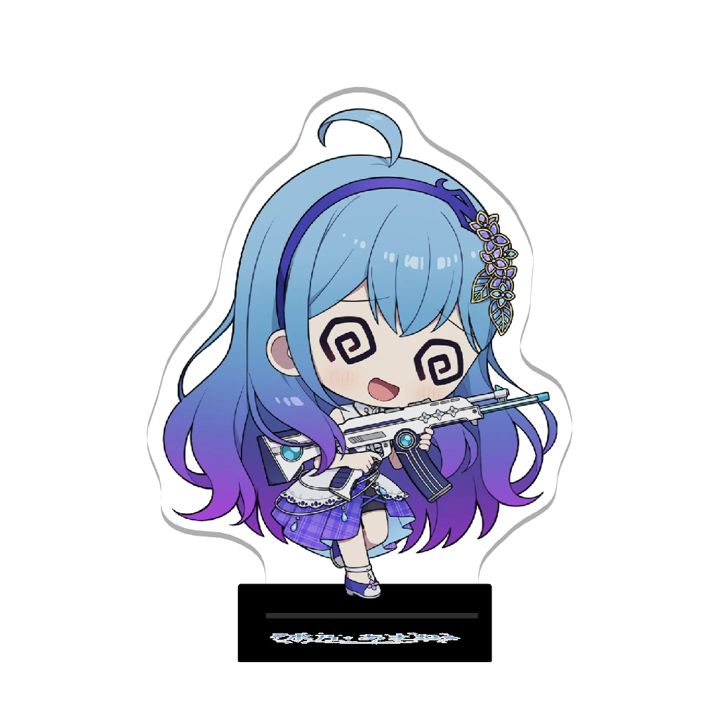 3Dアクリルスタンド(水乃あまね - ミニキャラB)の画像