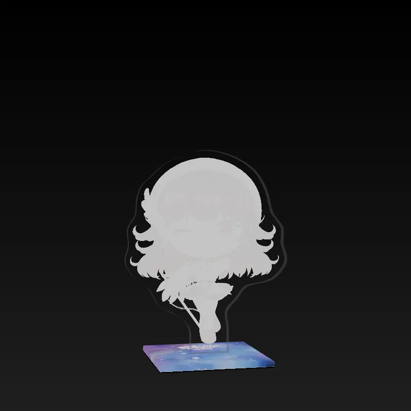 3Dアクリルスタンド（るかふぁる - 届けわたしの声歌枠リレー - ）