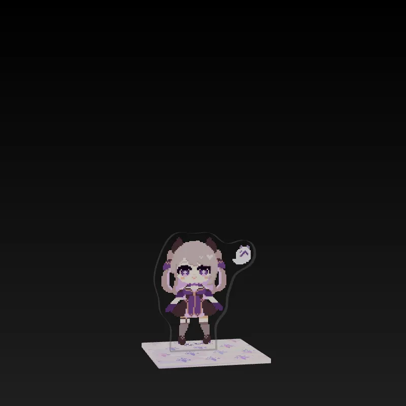 3Dアクリルスタンド(しづきべりり -ドットべりり)の画像