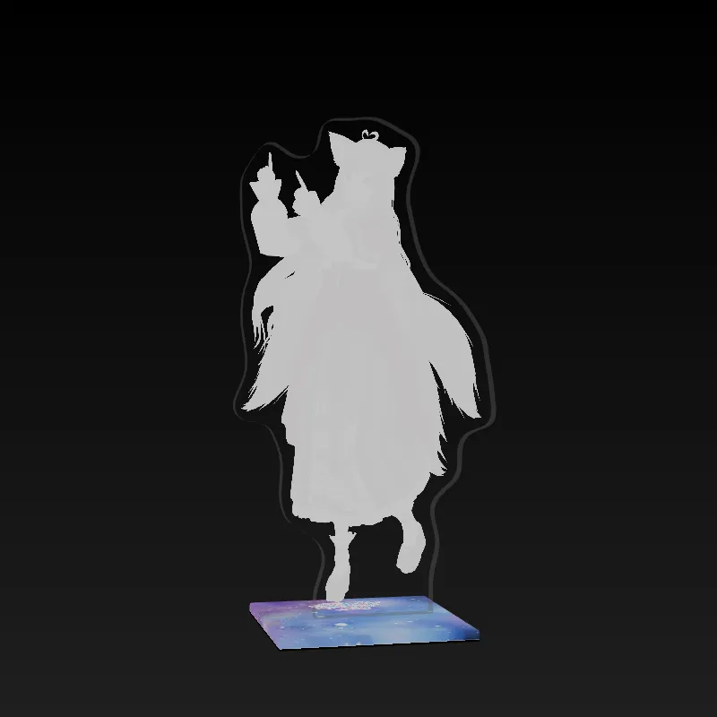 3Dアクリルスタンド（狐花てん - 届けわたしの声歌枠リレー - ）