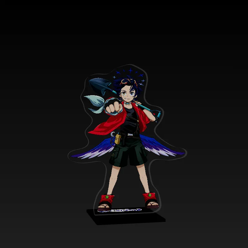 3Dアクリルスタンド（鴉紋ゆうく）