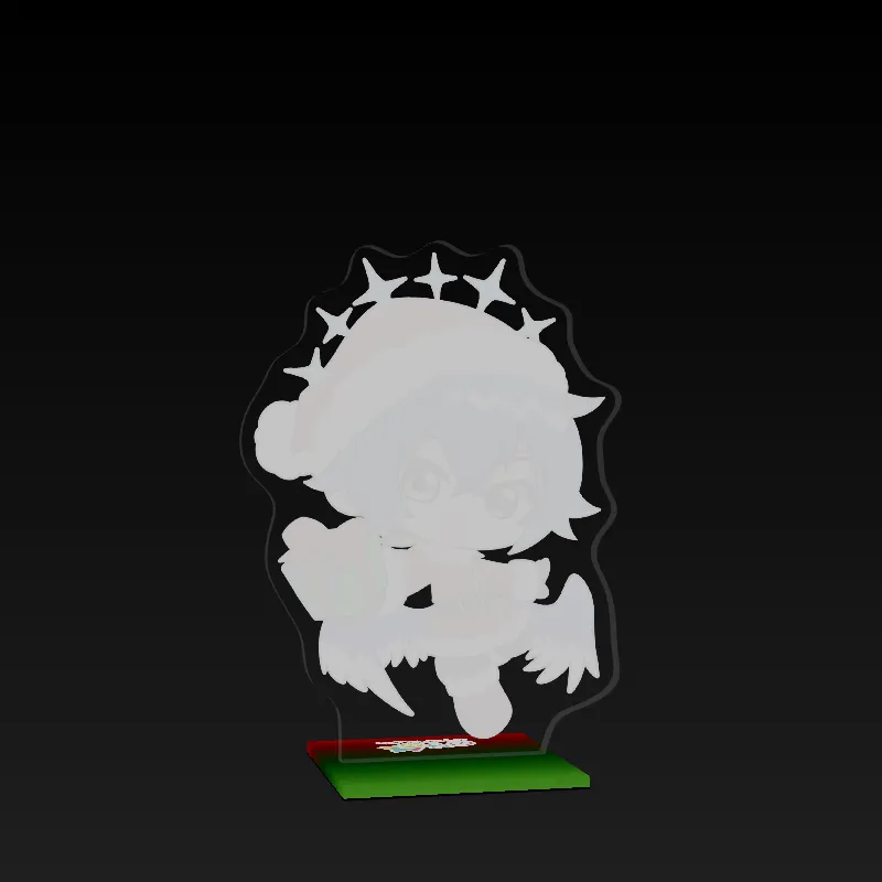 3Dアクリルスタンド（鴉紋ゆうく - クリスマスVer. - ） 