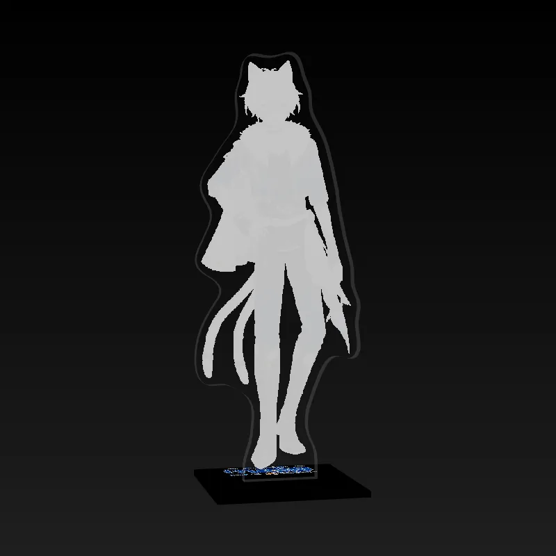 3Dデジタルアクリルスタンド（鐘霞れい）