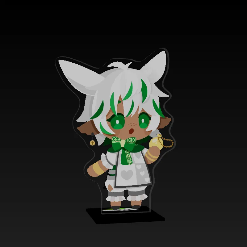 3Dアクリルスタンド( Vミュージカル部 - ちゅんちゅんこやぎ【白うさぎ】)の画像