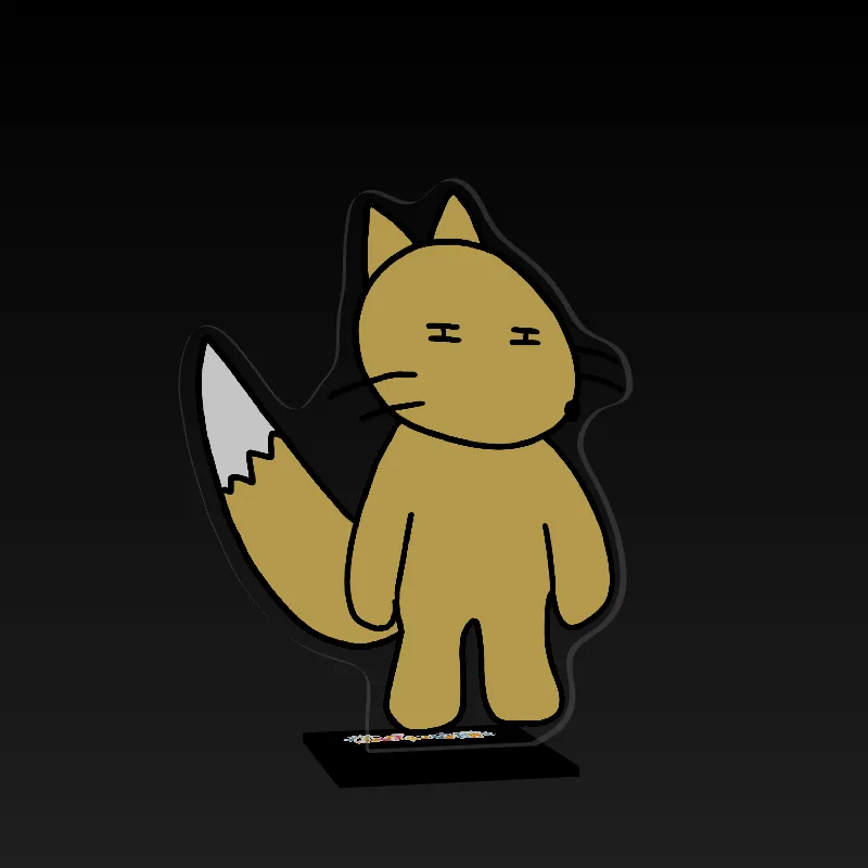 3Dアクリルスタンド（権三郎）