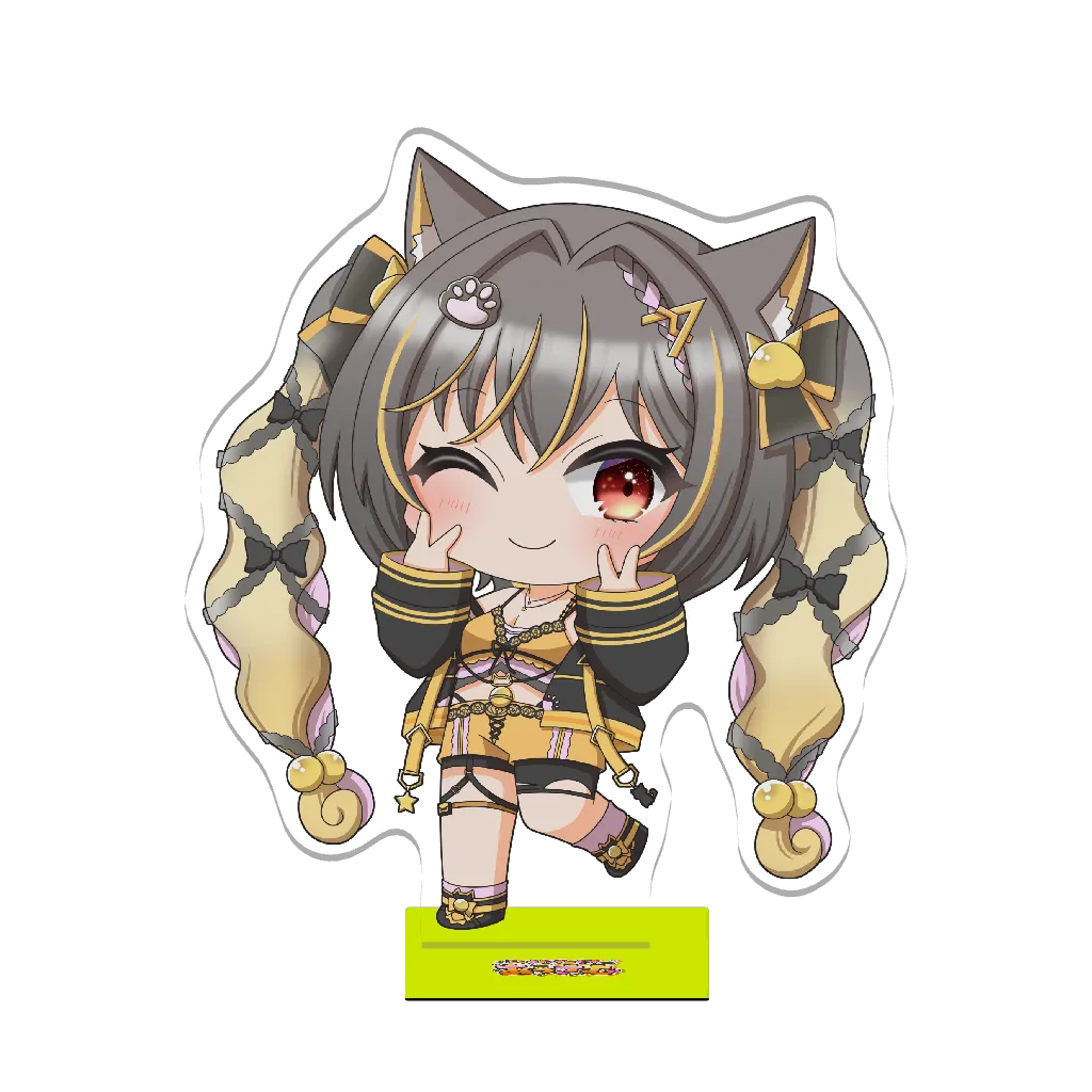 3Dアクリルスタンド(あっさむ げーむす ちびキャラ）_1の画像