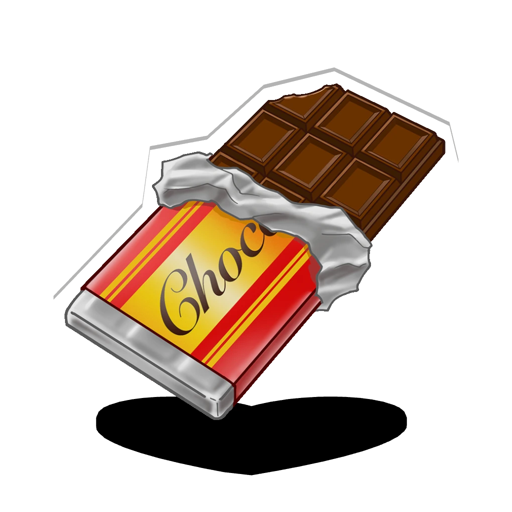 3Dアクリルスタンド（バレンタイン- チョコレート）