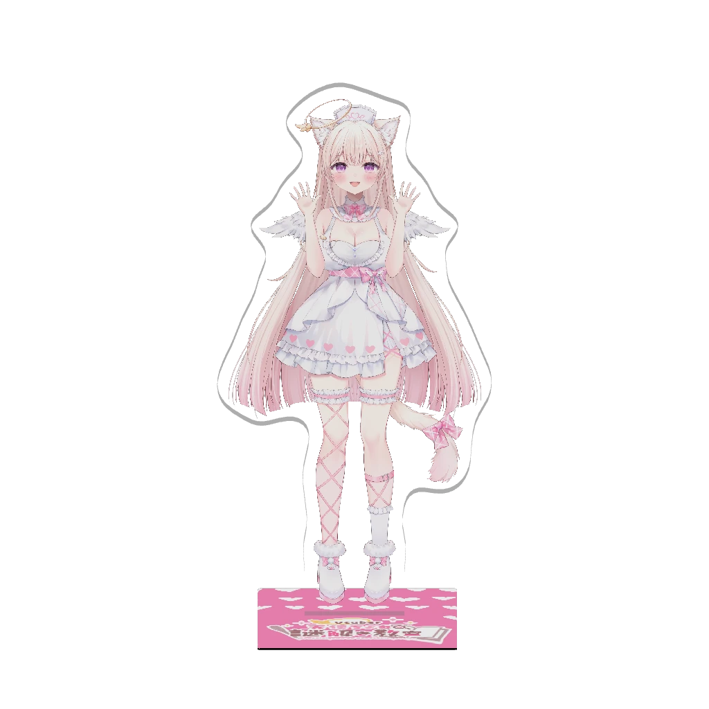 3Dアクリルスタンド(天使ちよむ - バイバイ )