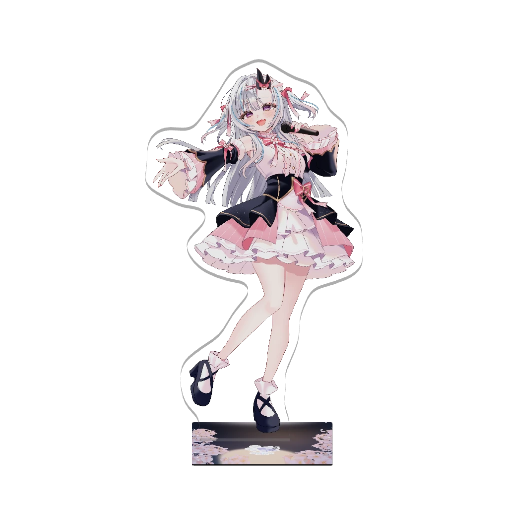 3Dアクリルスタンド(花鞠ゆら - クラファンオリジナル - ）