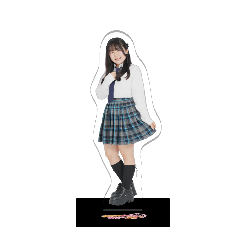 3Dアクリルスタンド（横山愛美- 異世界女子高４- ）