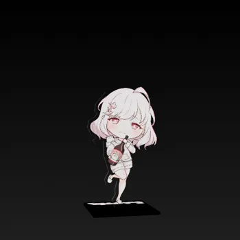 3Dアクリルスタンド（じゃんがりあん - チビキャラ）