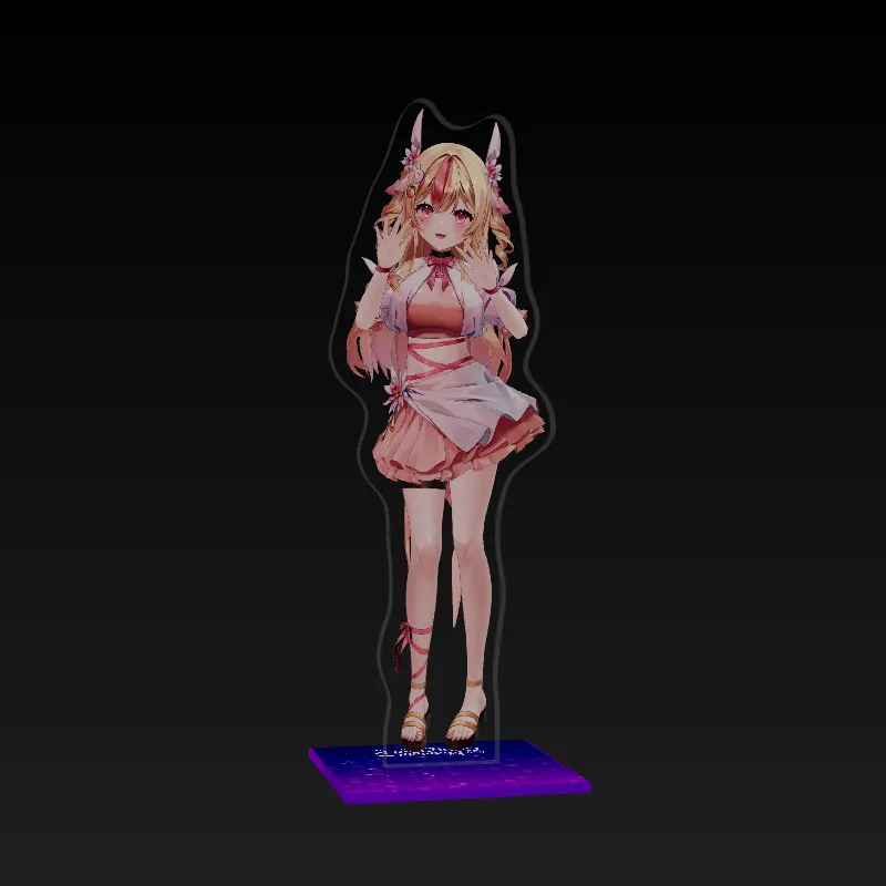 3Dアクリルスタンド（ 桃川うさぴ - Midnight CROSSOVER 847 - ）