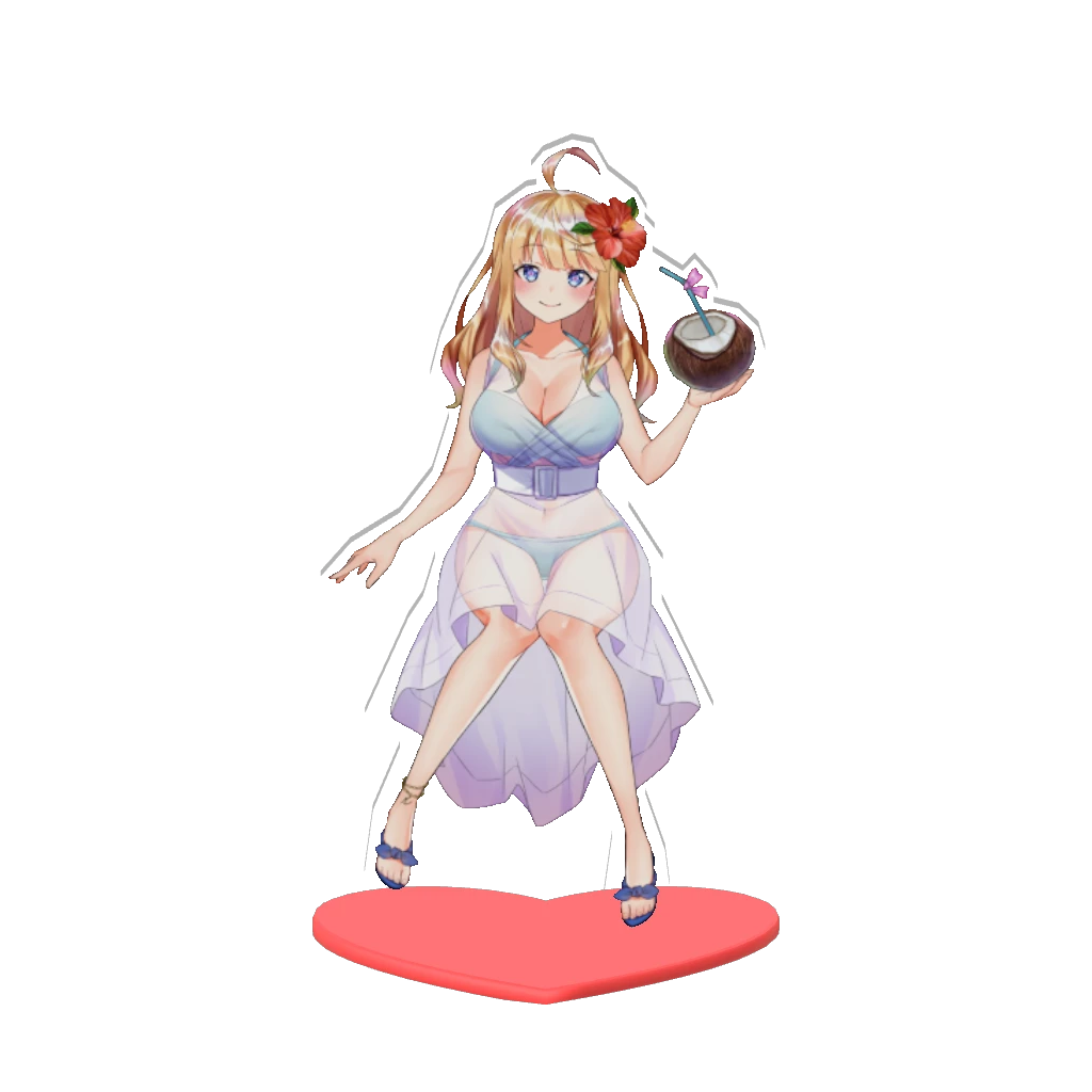 3Dアクリルスタンド（なるみここ。）