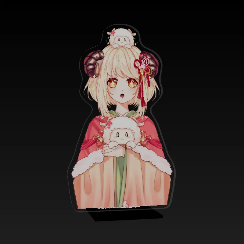 3Dアクリルスタンド( ひつじ)
