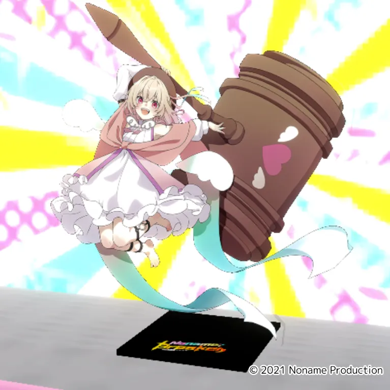 3Dアクリルスタンド（桃園りえる）