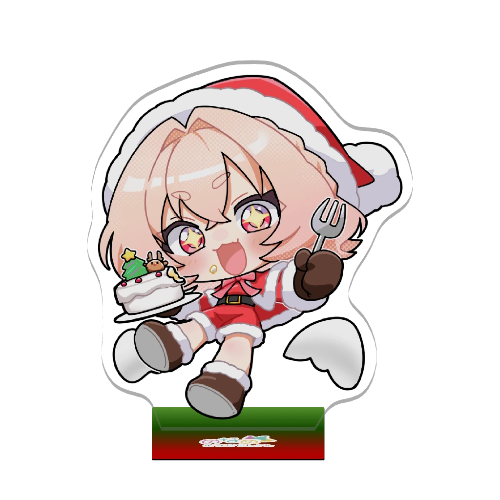 3Dアクリルスタンド（桃園りえる - クリスマスVer. - ） の画像
