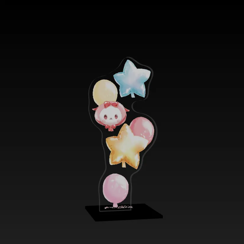 3Dアクリルスタンド（桜結こえび - 風船① -）