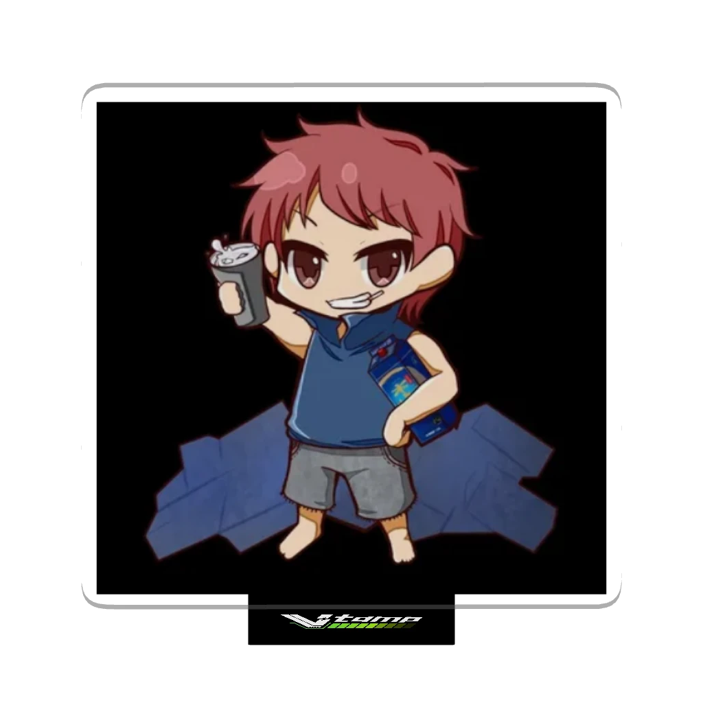 3Dアクリルスタンド（まっつん。）モノは試しにアクリルスタンドを作ってみようと思ったんです。出来心です(笑)