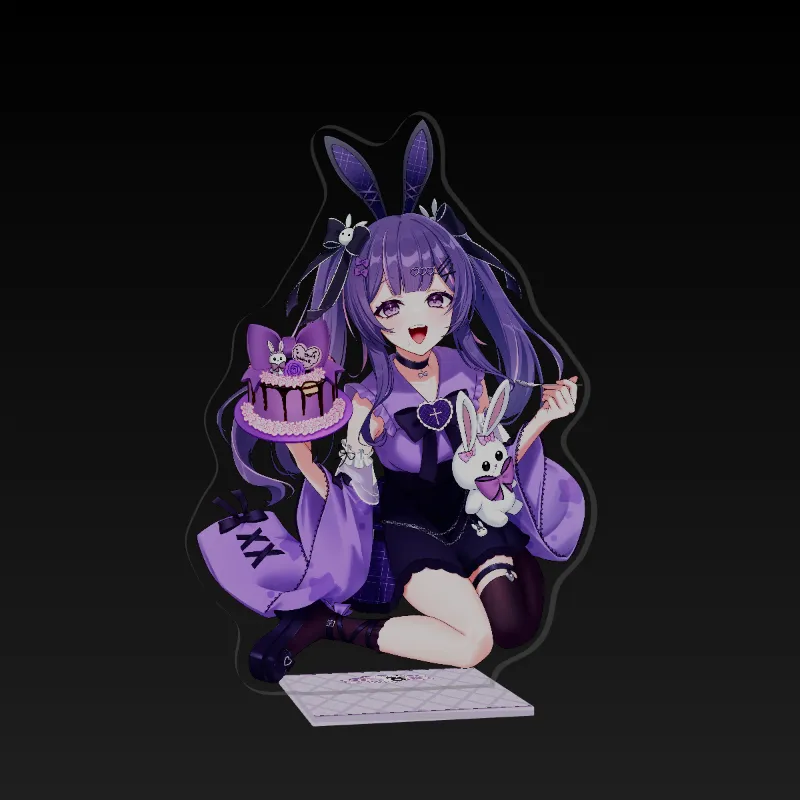3Dアクリルスタンド(月見らび -誕生日イラスト- )