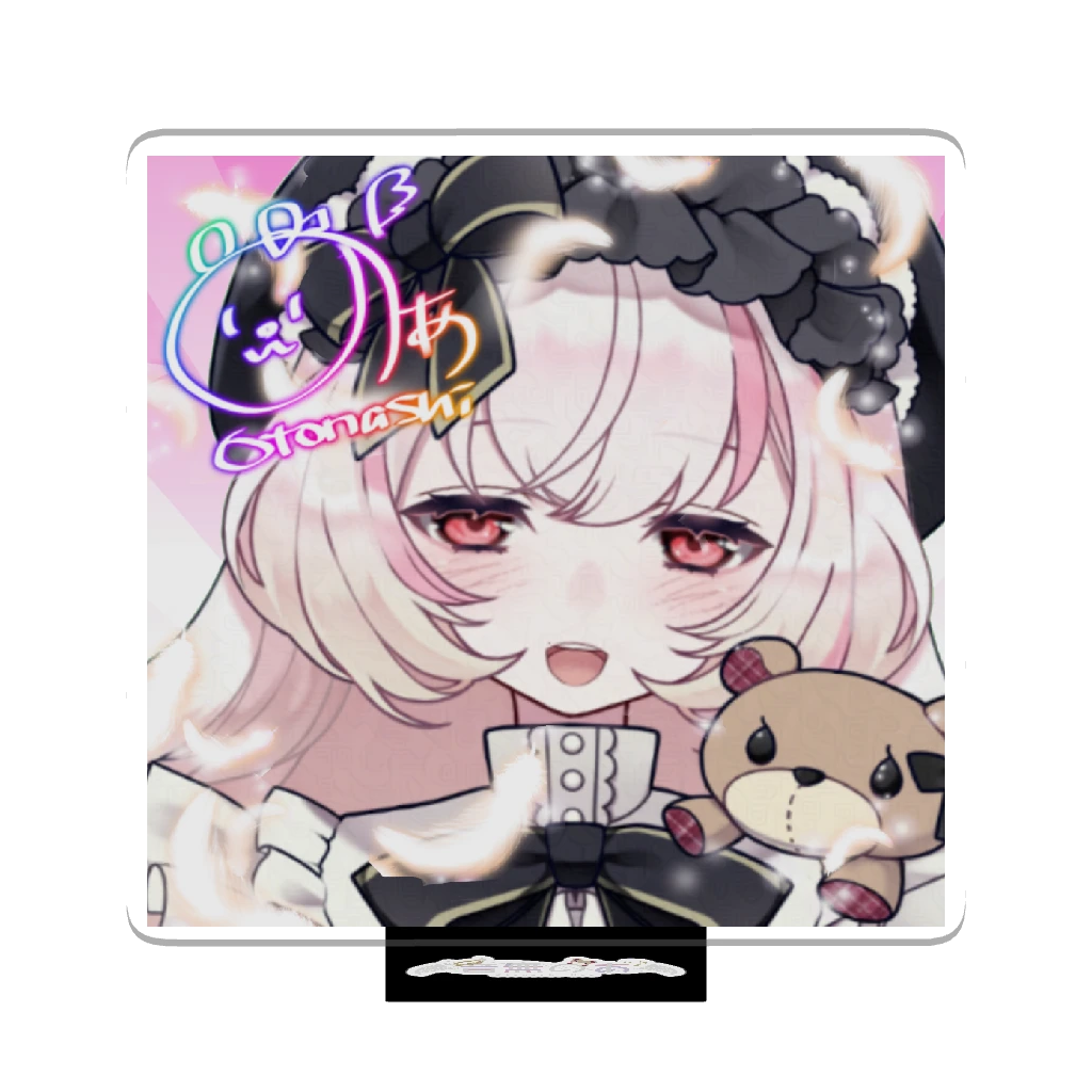 3Dアクリルスタンド（音無 のあ）はじめてのアクリルパネル