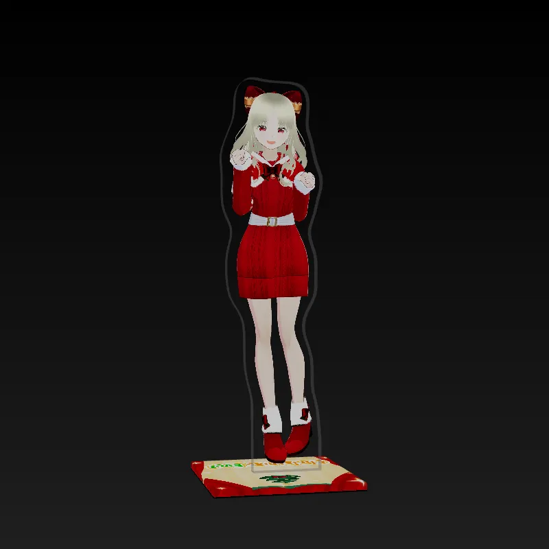 3Dアクリルスタンド（梅子3 - Vtuber Christmas Eve³ - ）の画像