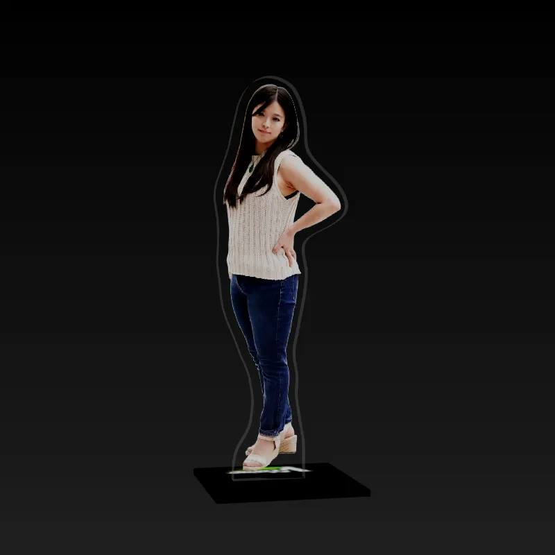 3Dアクリルスタンド(こくう)の画像