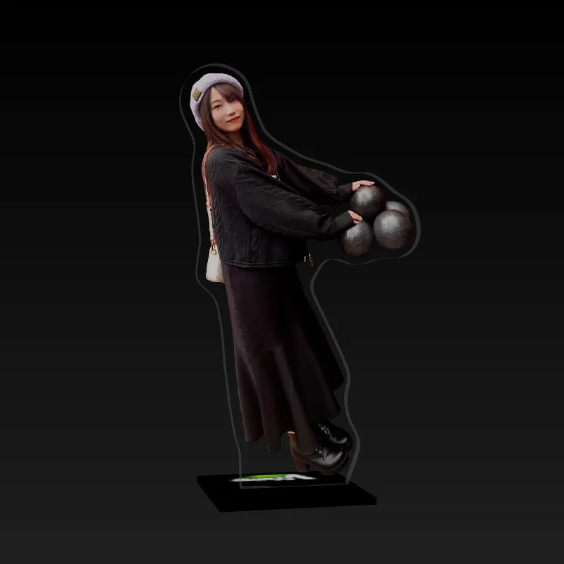 3Dアクリルスタンド(りーな)の画像