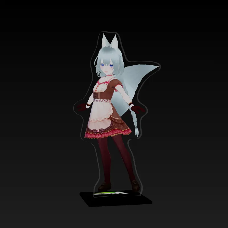 3Dアクリルスタンド(玉藻ゆら - バレンタイン)の画像