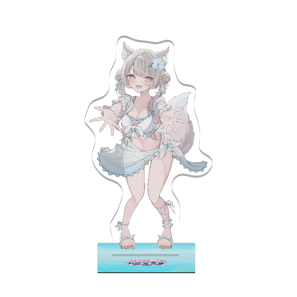 3Dアクリルスタンド（雪明みてん - VTuber水着写真集- ）