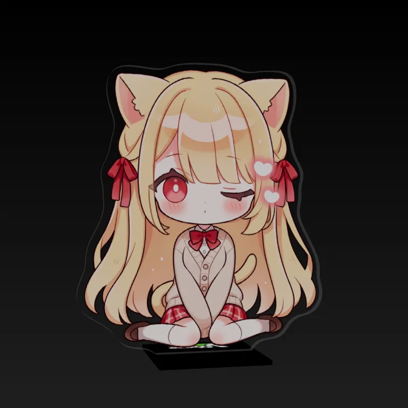3Dアクリルスタンド(日向柚蜜 - ミニキャラ)
