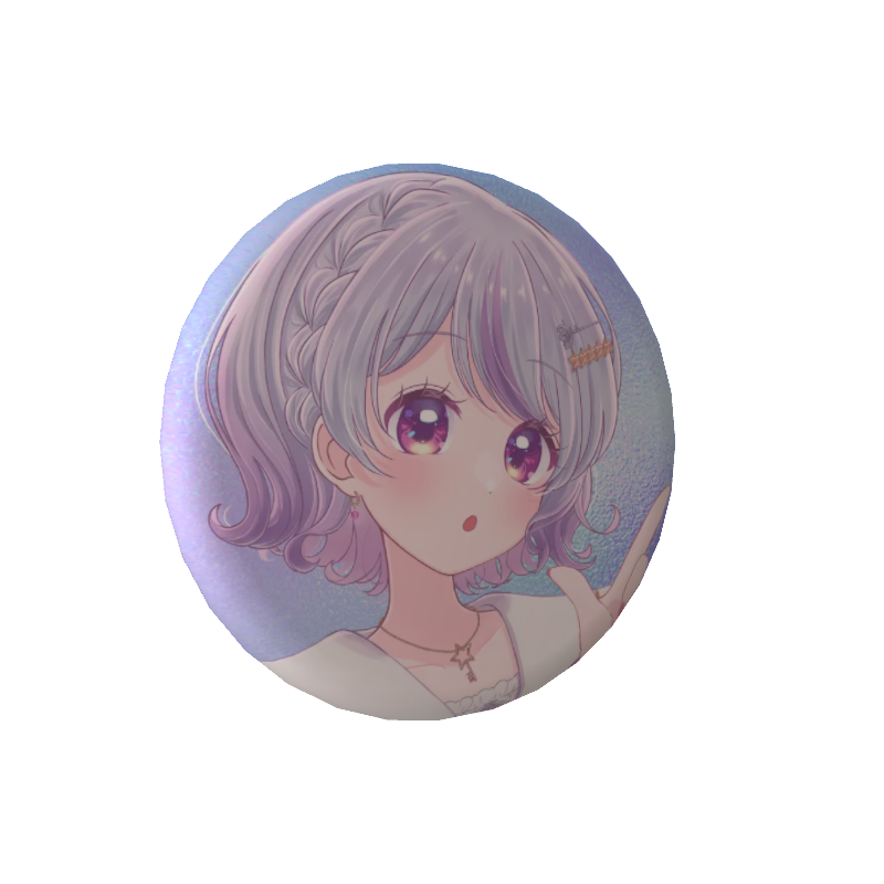 3D缶バッジ(星埜きぃ - 3周年記念B)の画像