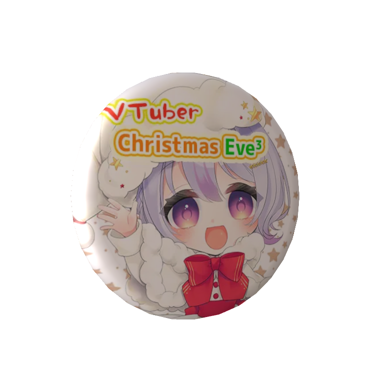 3D缶バッジ（星埜きぃ - Vtuber Christmas Eve³ - ）の画像