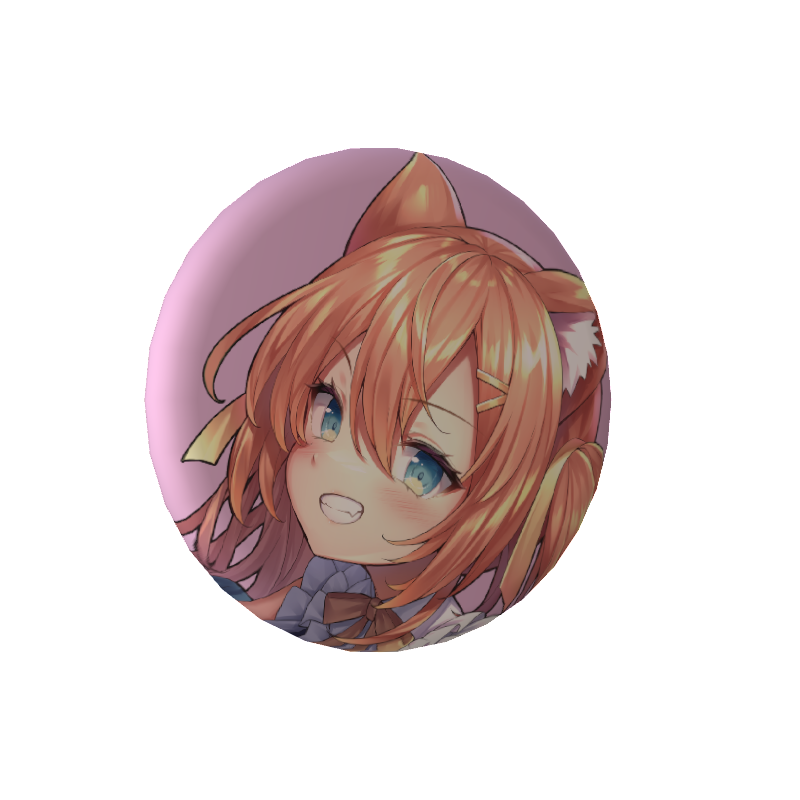 3D缶バッジ（早乙女乙葉）の画像