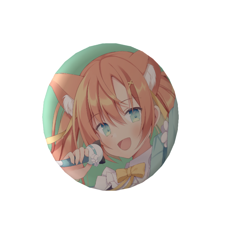 3D缶バッジ（早乙女乙葉）の画像