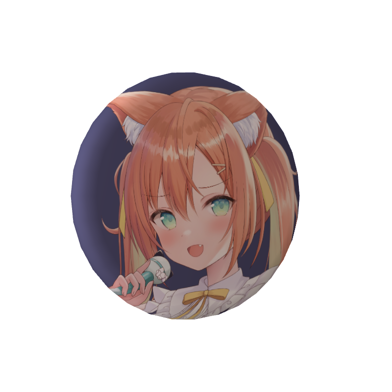 3D缶バッジ（早乙女乙葉）の画像