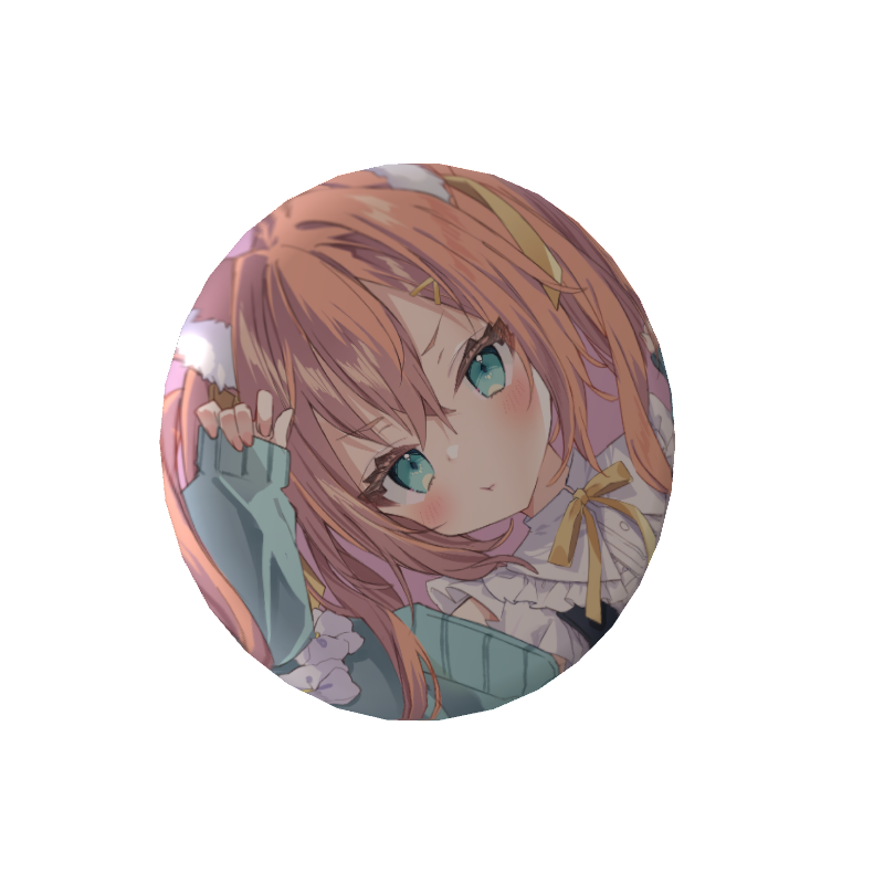 3D缶バッジ（早乙女乙葉）の画像