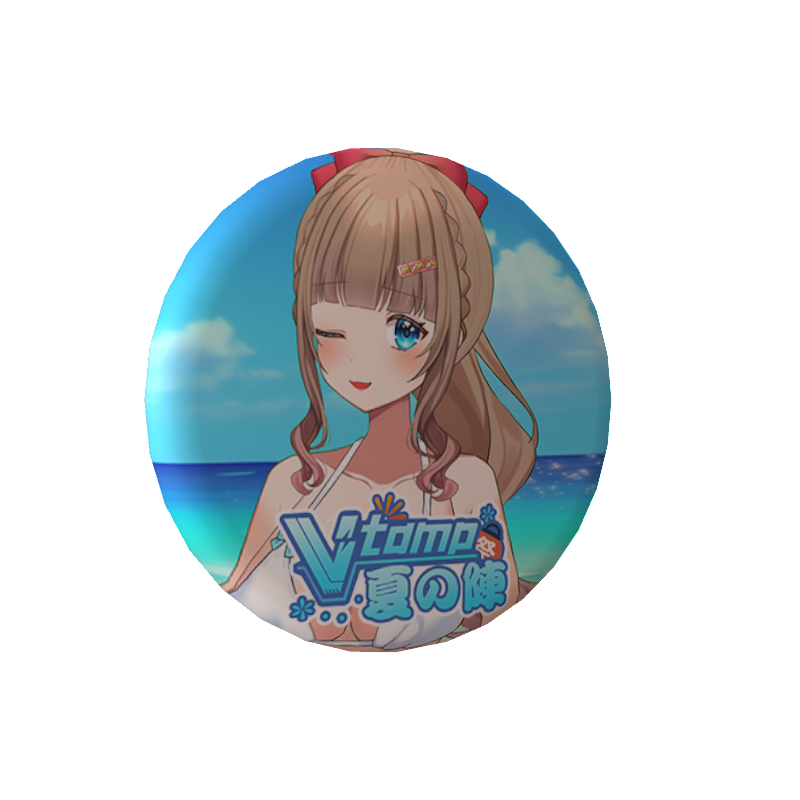 千愛ももこ『Ｖ-tamp夏の陣　限定缶バッジ』の画像
