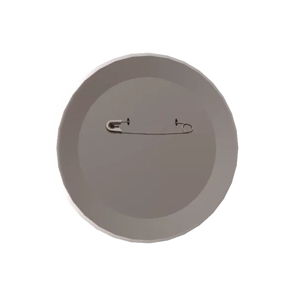 えるるんの缶バッジネームカリグラフィー