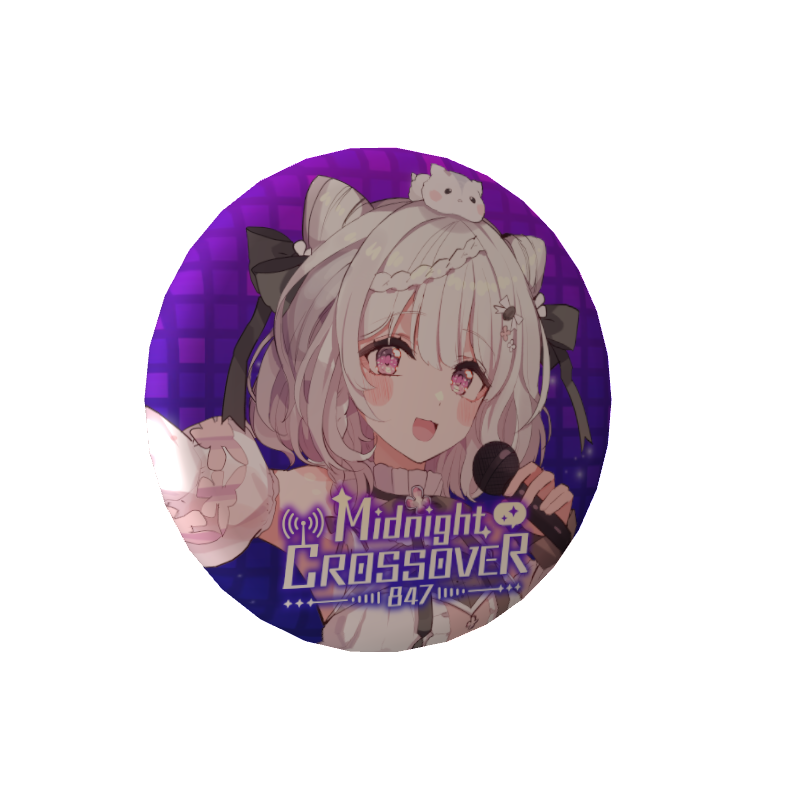 3D缶バッジ（じゃんがりあん - Midnight CROSSOVER 847 - ）の画像
