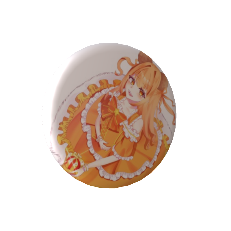 木実うりの缶バッジロイヤル認定の画像