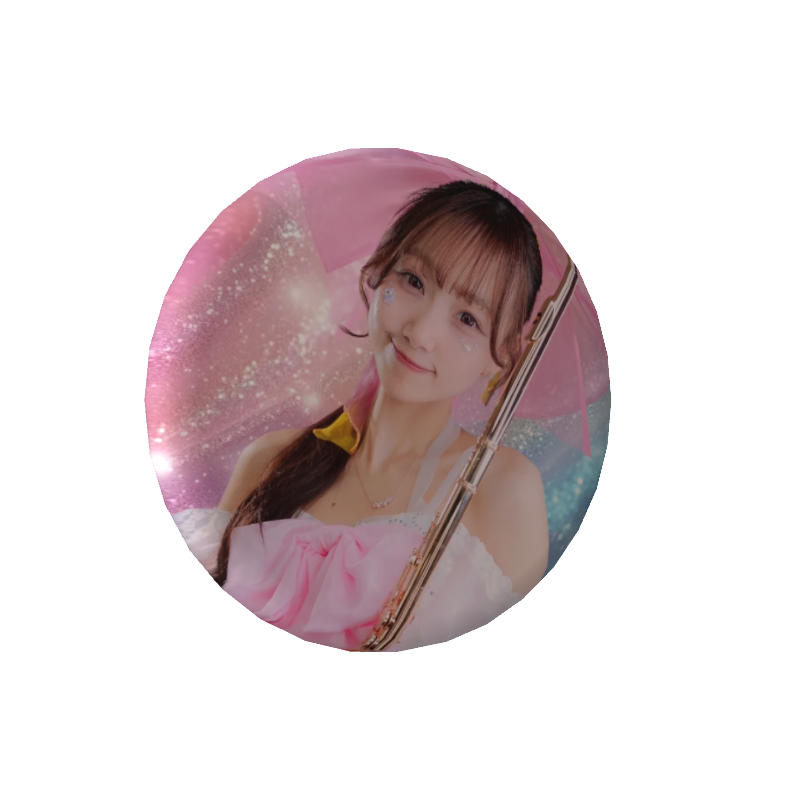 3D缶バッジ(【湊南ふみ】VTuber化＆オリソン/MVプロジェクト)の画像