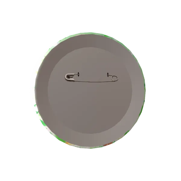 ひつじの缶バッジ(ひつじと緑のぬくもり)
