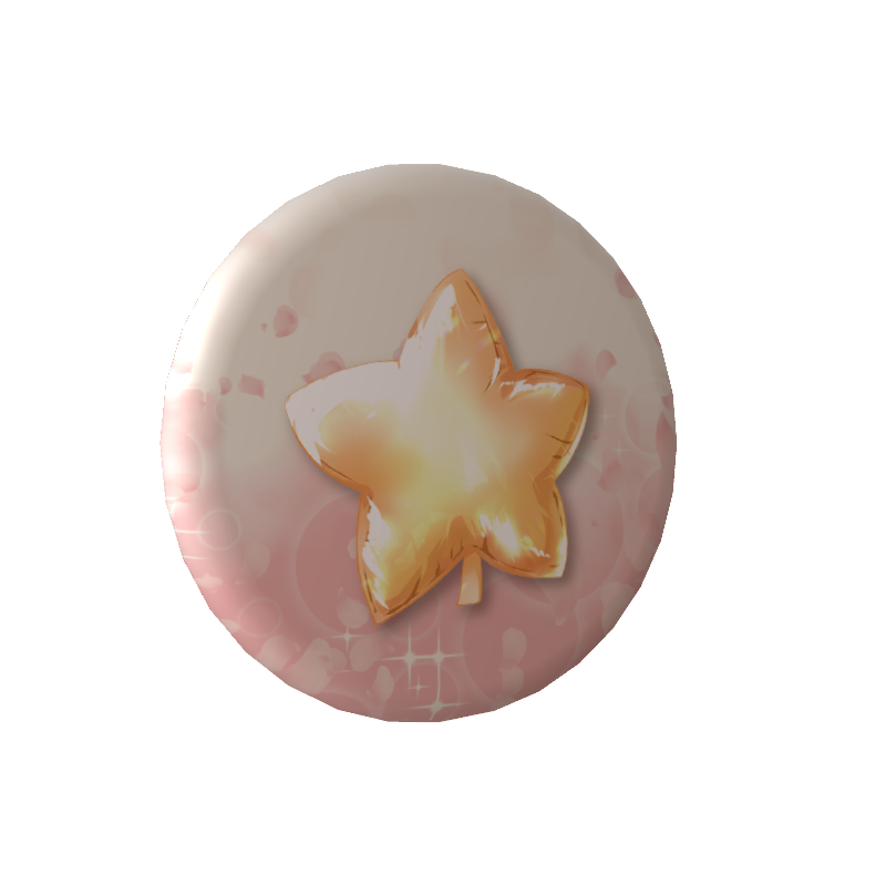 3D缶バッジ（桜結こえび - 星② - ）の画像