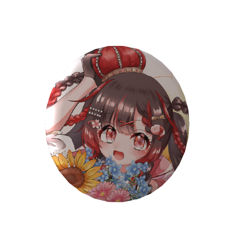 3D缶バッジ（桜結こえび）の画像