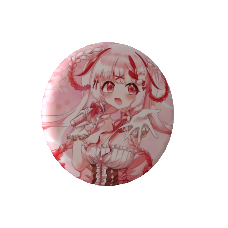 桜結こえびの缶バッジ【届けたい、この歌を君に】の画像