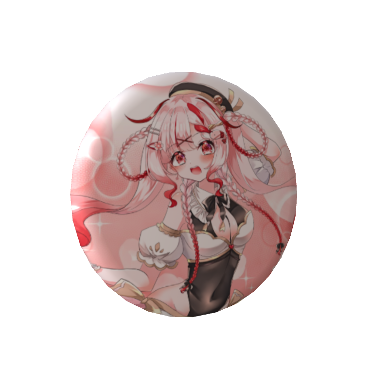 桜結こえびの無料缶バッジ通常の画像