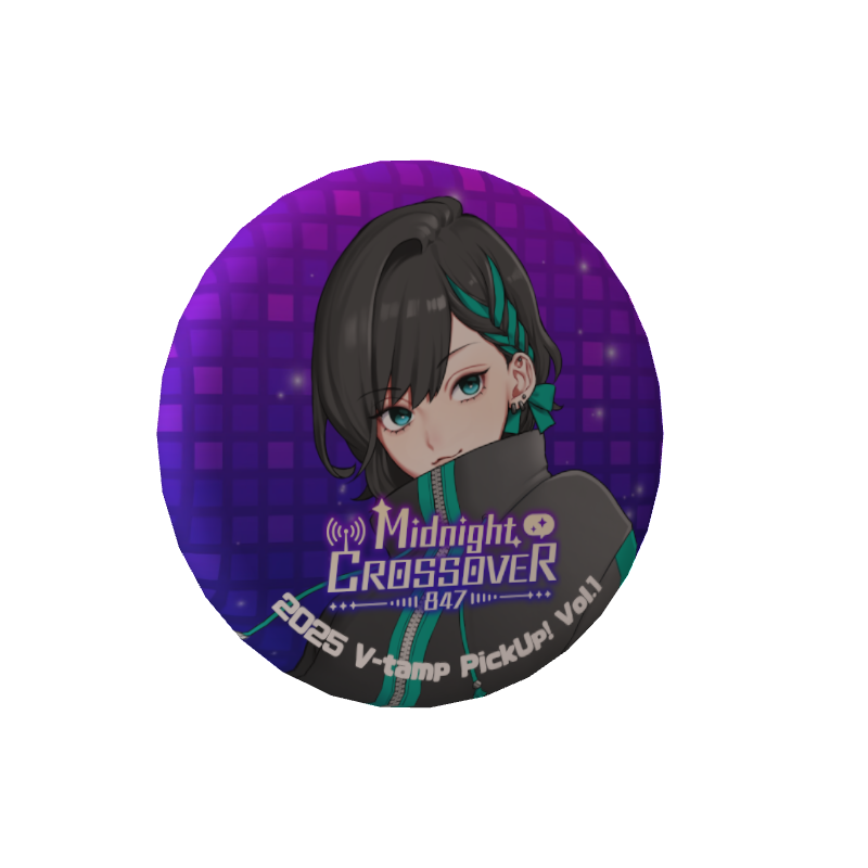 3D缶バッジ（翠 - Midnight CROSSOVER 847 - ）の画像