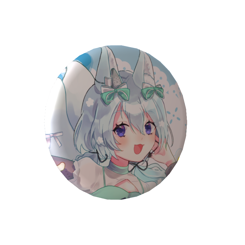 3D缶バッジ(玉藻ゆら - あんすてーじV受賞記念ボイス付き - )