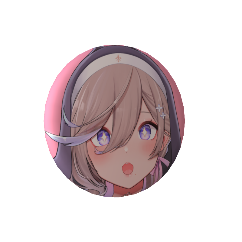 しづきべりりの缶バッジ〖 きらきら 〗の画像